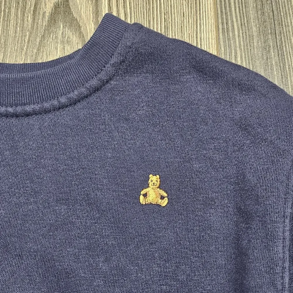 BABY GAP NAVY CREWNECK SWEATSHIRT – SIZE 2 YEARS – COTTON BLEND CASUAL PULLOVER